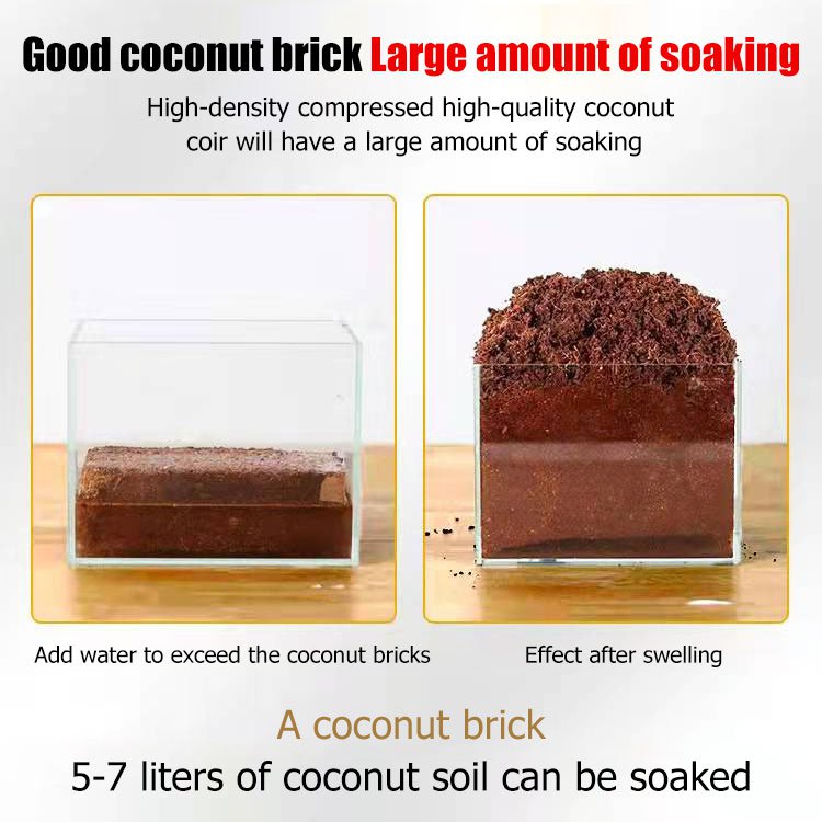 Universal Coconut Brick Nutrient Soil